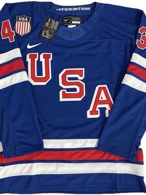 3XL Hughes USA Official NHL Jersey